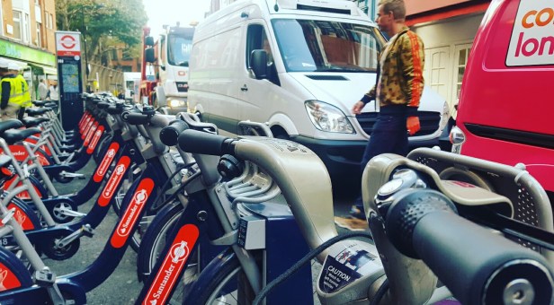 Competition for space: a lack of adequate infrastructure, and poor planning, makes battling through London's roads a nightmate for everyone